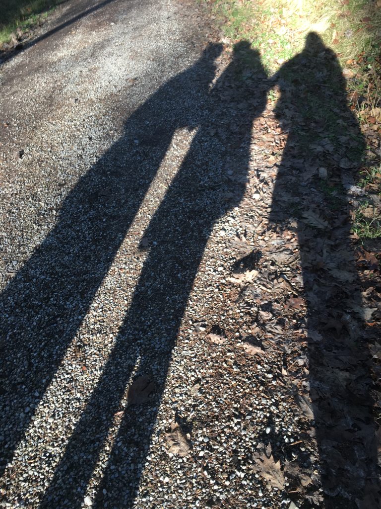 lange Winterschatten
